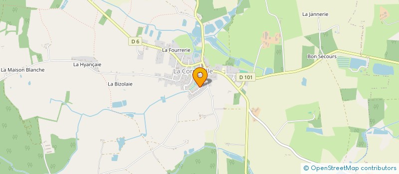 localisation de l'entreprise MONSIEUR CORENTIN SUREAU  VAL D'ERDRE-AUXENCE