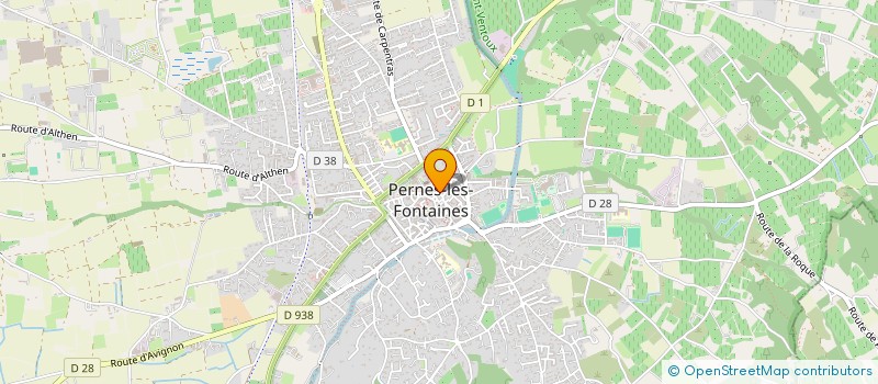localisation de l'entreprise MONSIEUR CORENTIN TAVERNIER à PERNES-LES-FONTAINES
