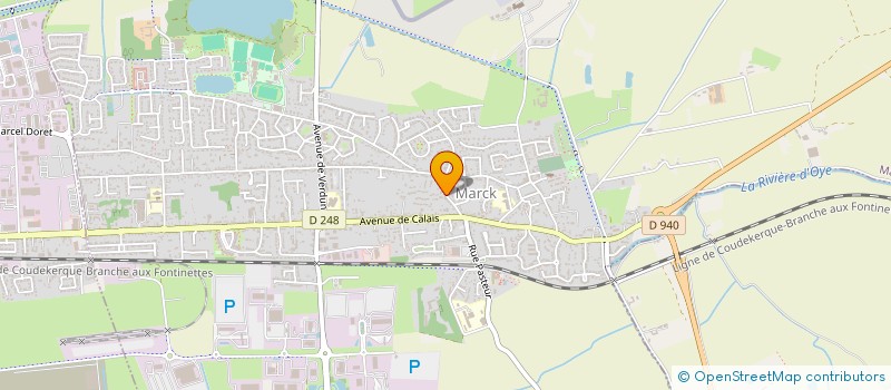 localisation de l'entreprise MONSIEUR CORENTIN TEIXEIRA PEREIRA DA COSTA  MARCK