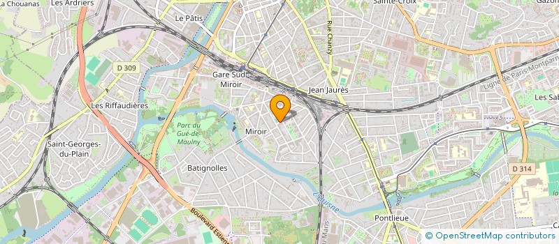 localisation de l'entreprise MONSIEUR CORENTIN TESSIER à LE MANS