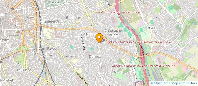 localisation de l'entreprise MONSIEUR CORENTIN TEZENAS à TOULOUSE