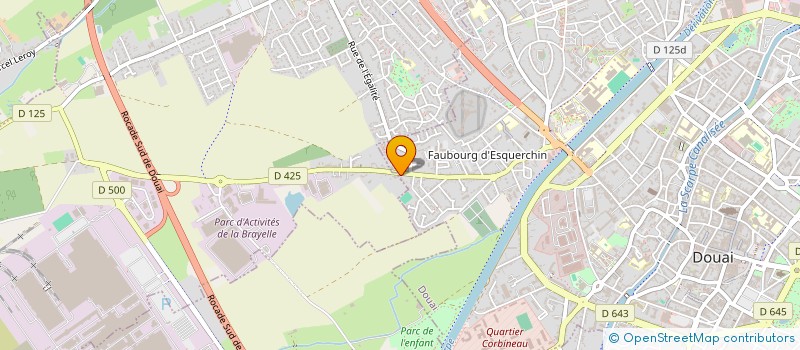 localisation de l'entreprise MONSIEUR CORENTIN THIRMON  DOUAI