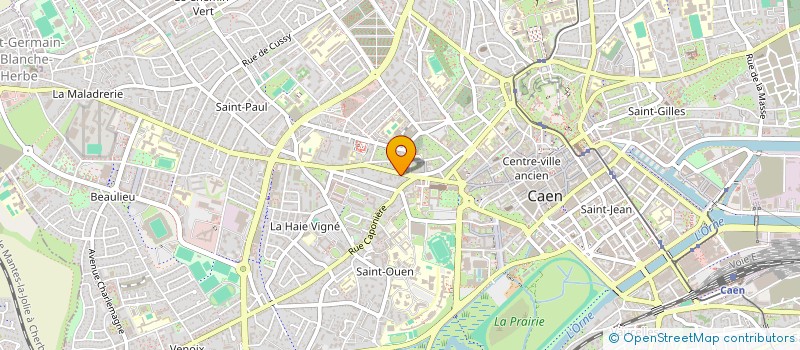 localisation de l'entreprise MONSIEUR CORENTIN THUREAU à CAEN