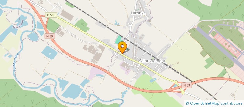 localisation de l'entreprise MONSIEUR CORENTIN VANHELSTRAETEN  SAINT-CLEMENT