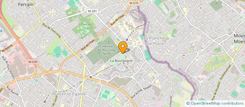 localisation de l'entreprise MONSIEUR CORENTIN VASSEUR  TOURCOING