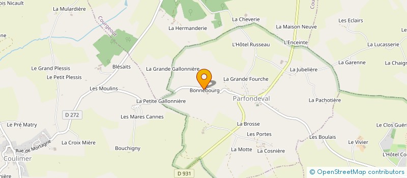 localisation de l'entreprise MONSIEUR CORENTIN VERHAEGHE à PARFONDEVAL