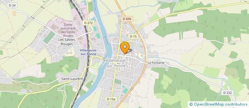 localisation de l'entreprise MONSIEUR CORENTIN VICTORIA  VILLENEUVE-SUR-YONNE