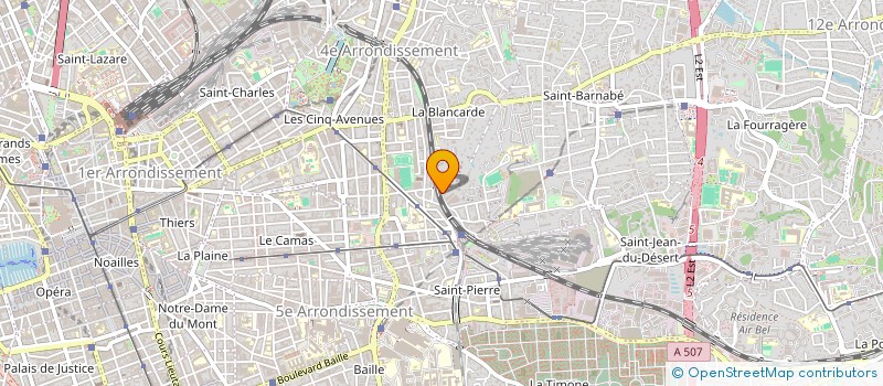 localisation de l'entreprise MONSIEUR CORENTIN VIGNAL à MARSEILLE