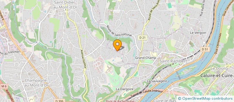 localisation de l'entreprise MONSIEUR CORENTIN VIGNES  SAINT-CYR-AU-MONT-D'OR