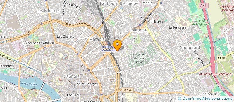 localisation de l'entreprise MONSIEUR CORENTIN VINAZZA  TOULOUSE