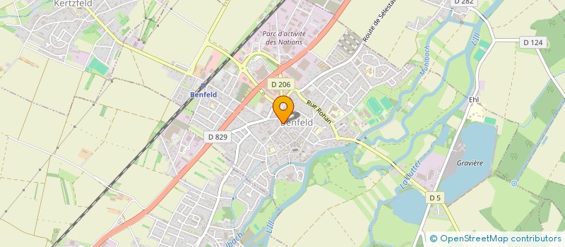 localisation de l'entreprise MONSIEUR CORENTIN WENZEL à BENFELD