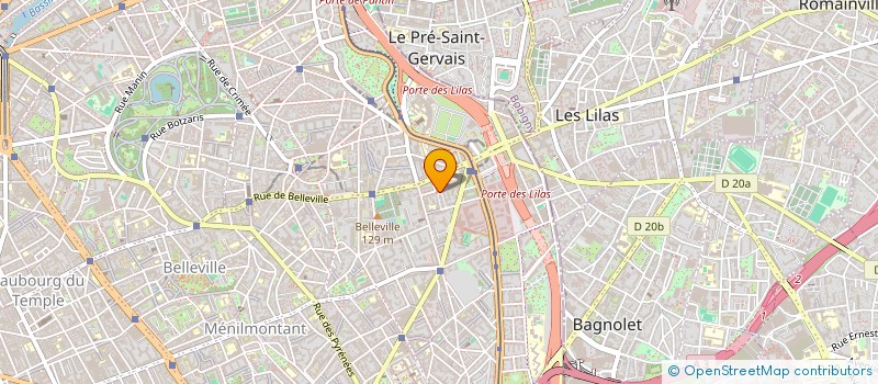 localisation de l'entreprise MONSIEUR CORENTIN WILFRID MIYOULOU  PARIS