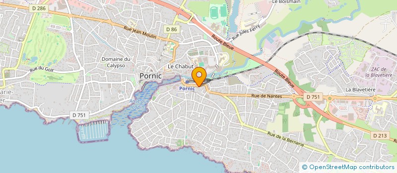 localisation de l'entreprise MONSIEUR CORENTIN WUNSCHE  PORNIC