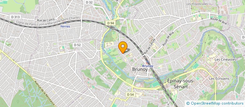 localisation de l'entreprise MONSIEUR CORINTHIANO LOCO  BRUNOY