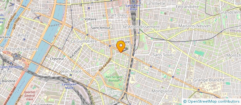 localisation de l'entreprise MONSIEUR CORNEILLE KAWAYA  LYON