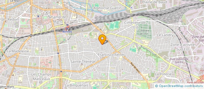 localisation de l'entreprise MONSIEUR CORNEL COVACI  RENNES