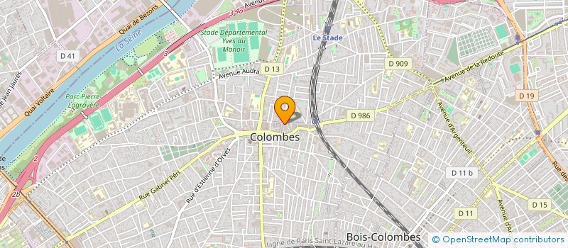 localisation de l'entreprise MONSIEUR CORNEL COZMA à COLOMBES