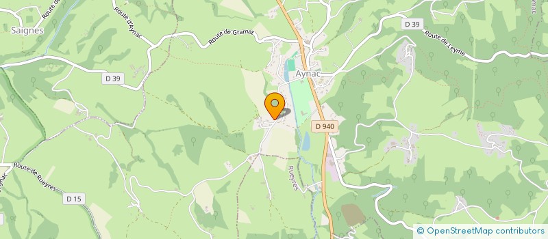 localisation de l'entreprise MONSIEUR CORNEL NACIU  AYNAC