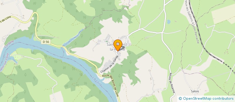 localisation de l'entreprise MONSIEUR CORNELIS STRAVER  SAINT-PRIEST-LA-ROCHE