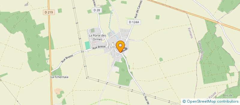 localisation de l'entreprise MONSIEUR CORNELIS VAN KLAVEREN  LA BROSSE-MONTCEAUX