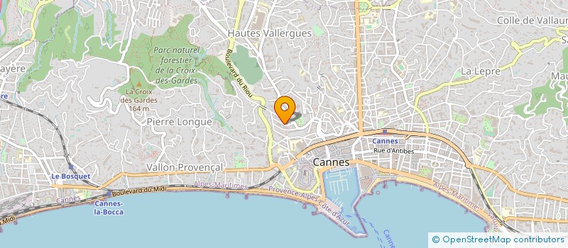 localisation de l'entreprise MONSIEUR CORNELIS VERMEULEN à CANNES