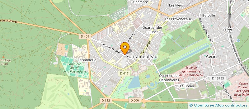 localisation de l'entreprise MONSIEUR CORNELIU AMBROZIE à FONTAINEBLEAU
