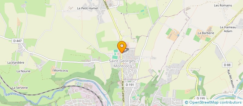 localisation de l'entreprise MONSIEUR CORNELIU ANDRONESCU à SAINT-GEORGES-MONTCOCQ