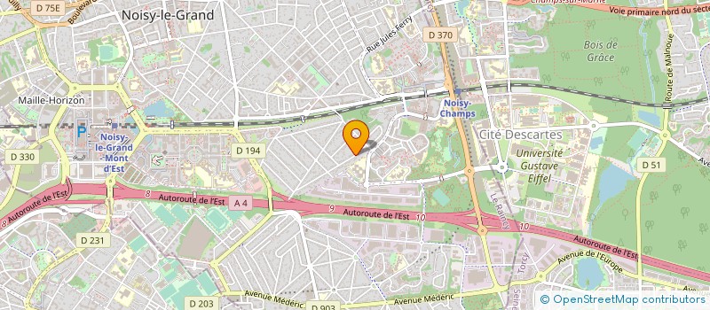 localisation de l'entreprise MONSIEUR CORNELIU LISNIC à NOISY-LE-GRAND