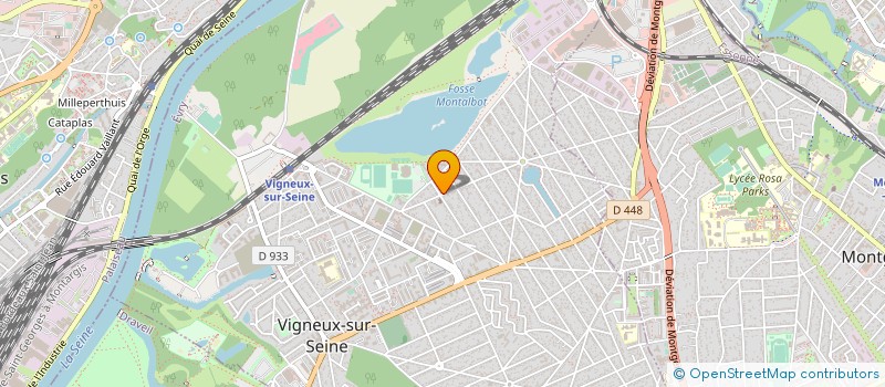 localisation de l'entreprise MONSIEUR CORNELIU TICALOS  MORSANG-SUR-ORGE