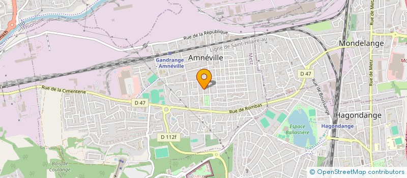 localisation de l'entreprise MONSIEUR CORRADO DE LEO  AMNEVILLE