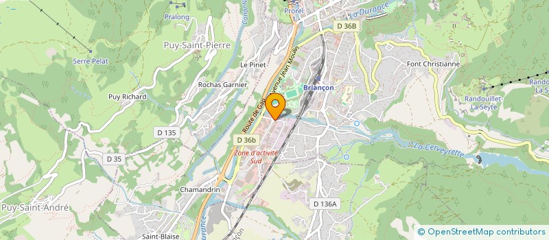 localisation de l'entreprise MONSIEUR CORRADO MAGNANO  MONTGENEVRE