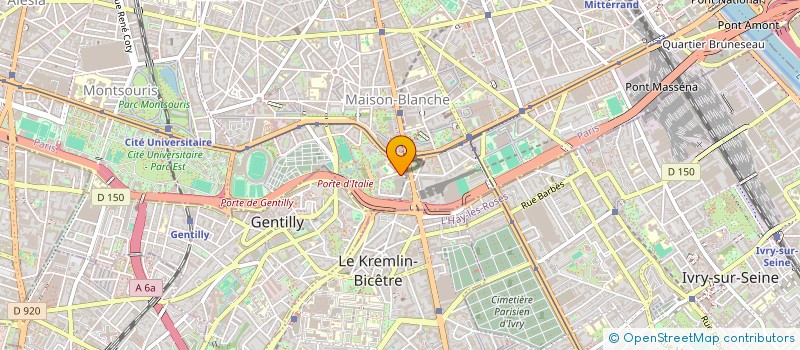 localisation de l'entreprise MONSIEUR CORRADO MARESCA ALFANO  PARIS