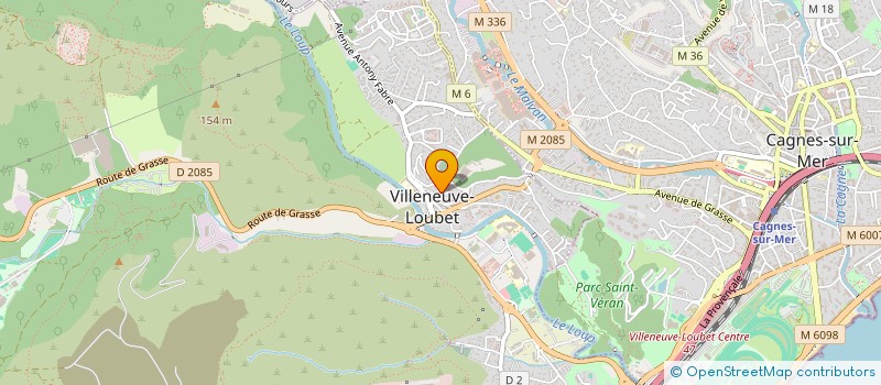 localisation de l'entreprise MONSIEUR CORRADO MATTIELLO à VILLENEUVE-LOUBET