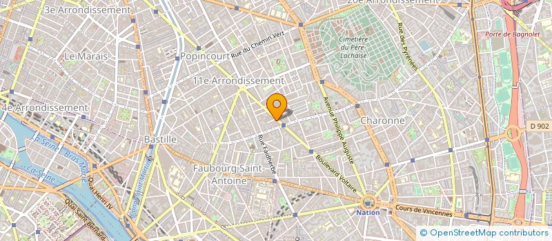 localisation de l'entreprise MONSIEUR CORRADO PARRINI à PARIS