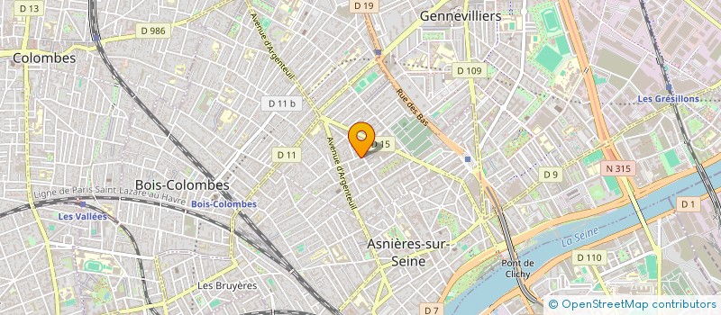 localisation de l'entreprise MONSIEUR CORREA PAPIFAN à ASNIERES-SUR-SEINE