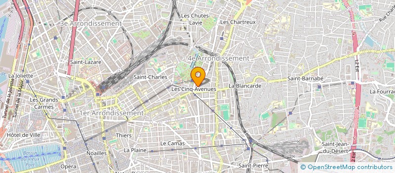 localisation de l'entreprise MONSIEUR CORSIN VOGEL à MARSEILLE