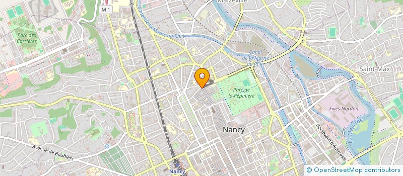 localisation de l'entreprise MONSIEUR CORTO BARBIER--RENARD  NANCY