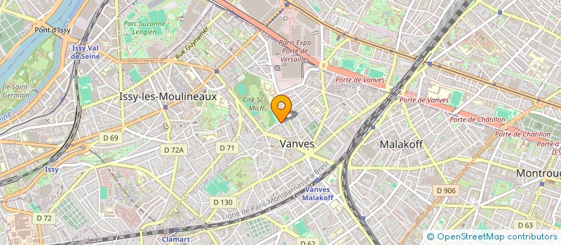 localisation de l'entreprise MONSIEUR CORTO VALFREDINI  VANVES