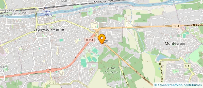 localisation de l'entreprise MONSIEUR COSEY SIELENU NDIEFI  LAGNY-SUR-MARNE