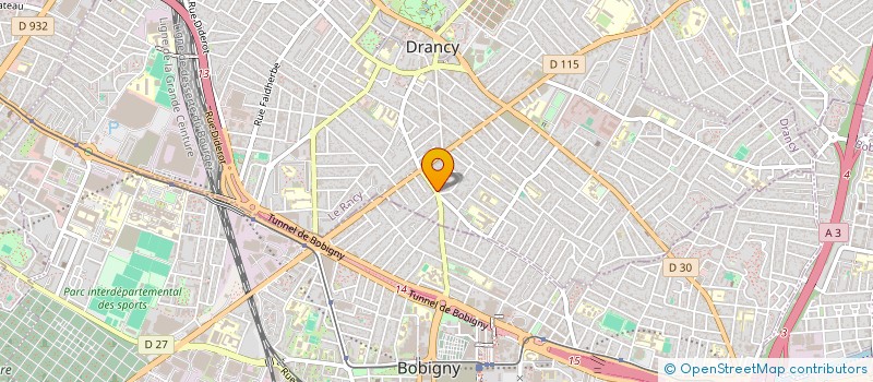localisation de l'entreprise MONSIEUR COSIMO DI FIORE  DRANCY
