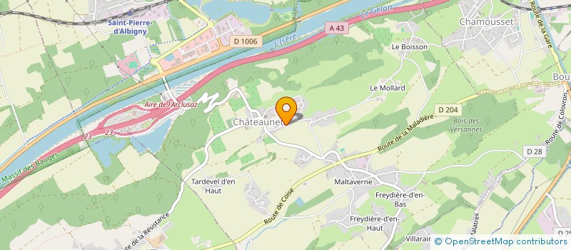 localisation de l'entreprise MONSIEUR COSIMO ESPOSTO  CHATEAUNEUF