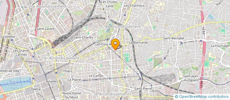 localisation de l'entreprise MONSIEUR COSKUN BAKIROGLU  MARSEILLE