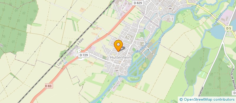 localisation de l'entreprise MONSIEUR COSKUN BAS  HUTTENHEIM