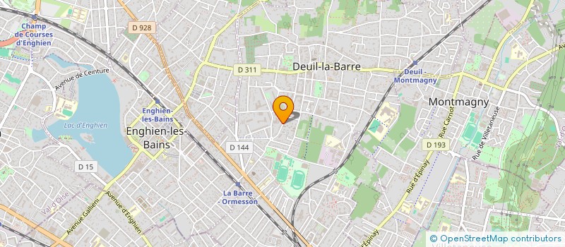 localisation de l'entreprise MONSIEUR COSKUN GENC  DEUIL-LA-BARRE