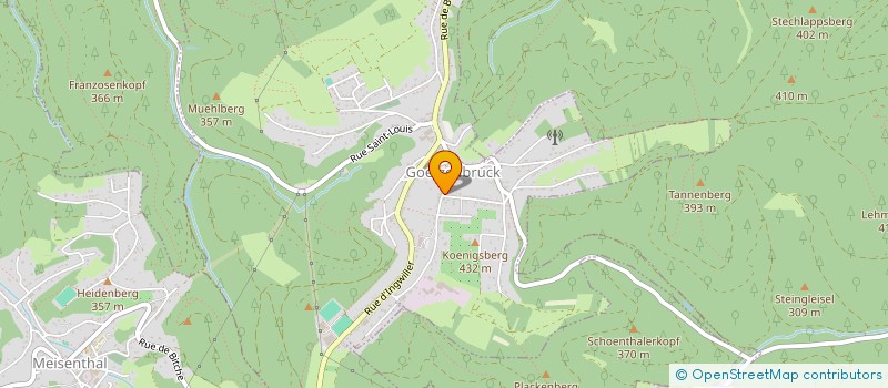 localisation de l'entreprise MONSIEUR COSKUN KOC  GOETZENBRUCK