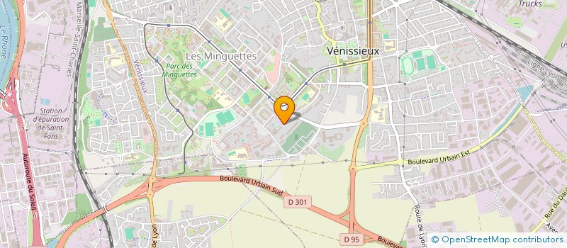 localisation de l'entreprise MONSIEUR COSKUN KOCAK  VENISSIEUX