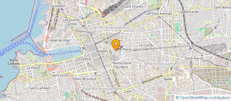 localisation de l'entreprise MONSIEUR COSMA LAPASSET à MARSEILLE