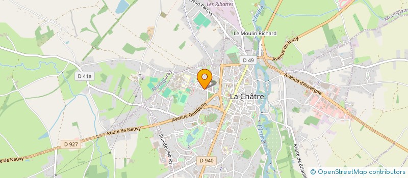 localisation de l'entreprise MONSIEUR COSMIN APETRIA à LA CHATRE