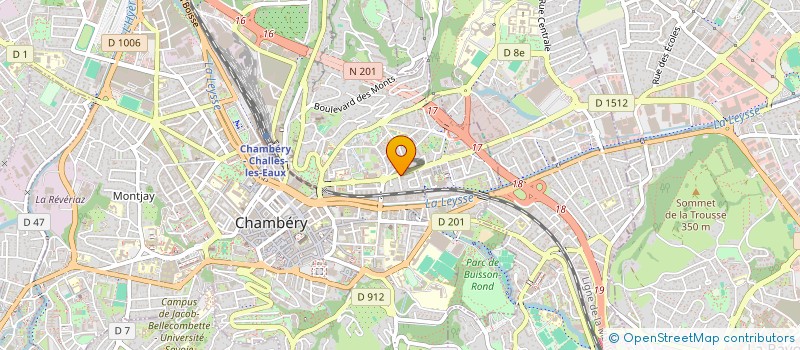 localisation de l'entreprise MONSIEUR COSMIN DRAGAN  CHAMBERY