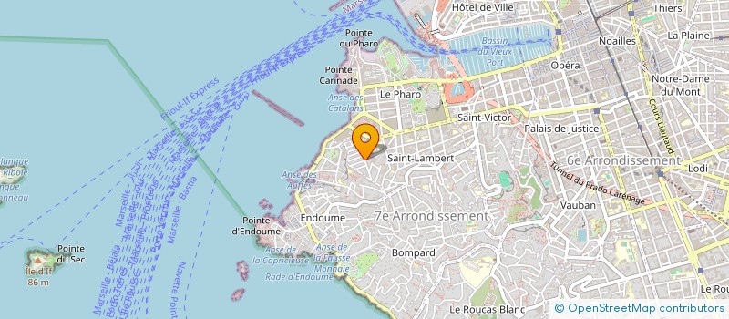 localisation de l'entreprise MONSIEUR COSMIN LACATUS à MARSEILLE